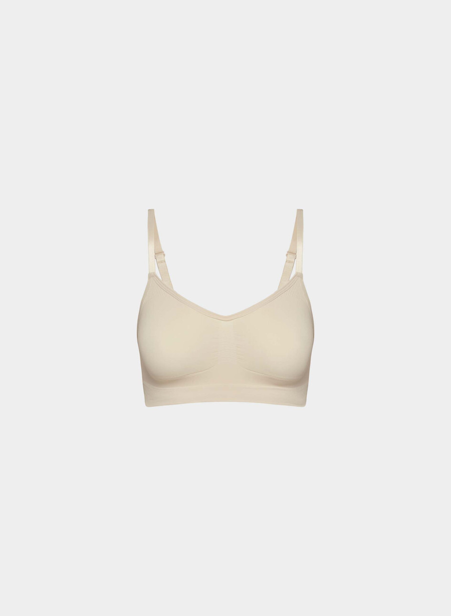shapeenhance scoop bralette sand