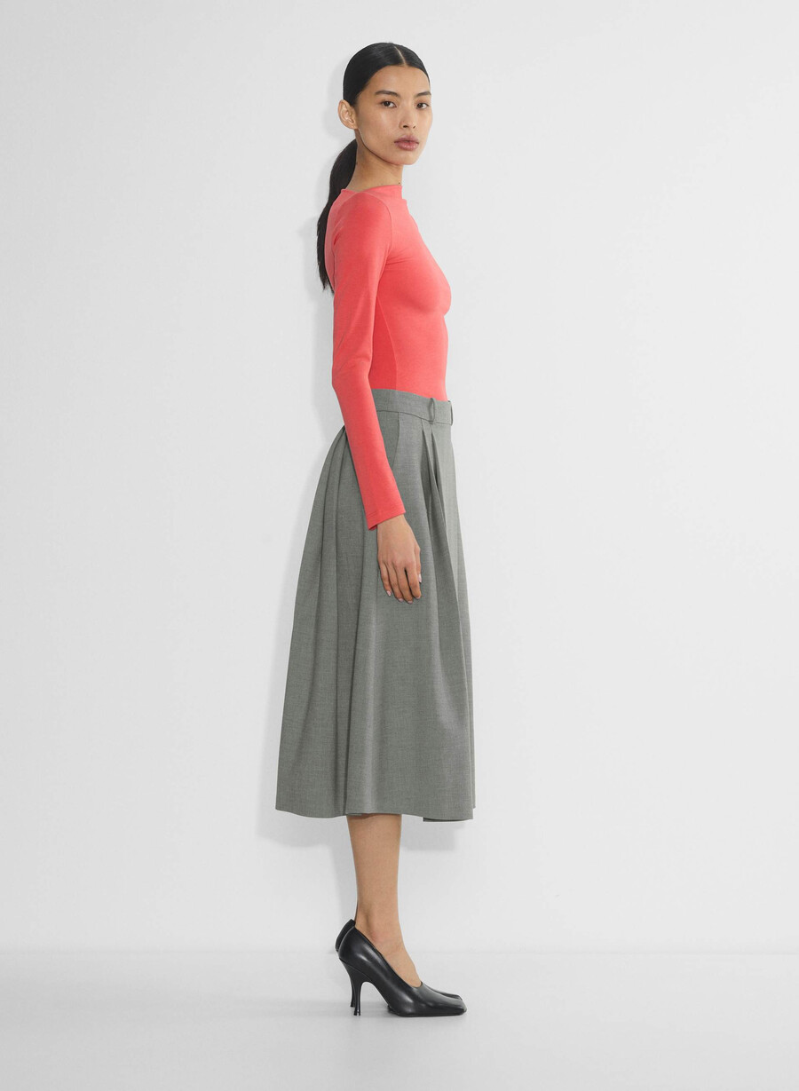 goodlux cora langarmshirt kirschrot