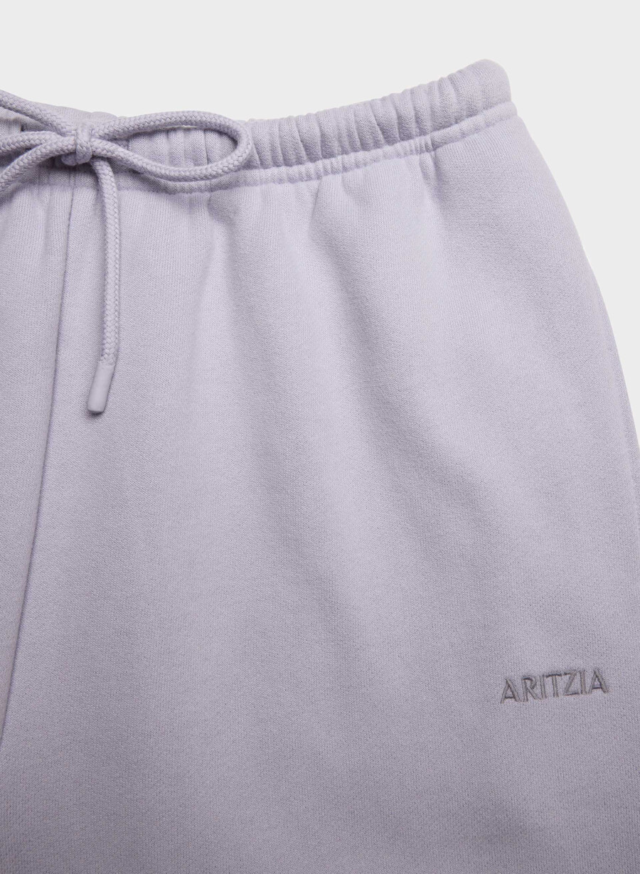 kuschelige mega flutter sweatfleece-sweatpants in wildblumen-lila