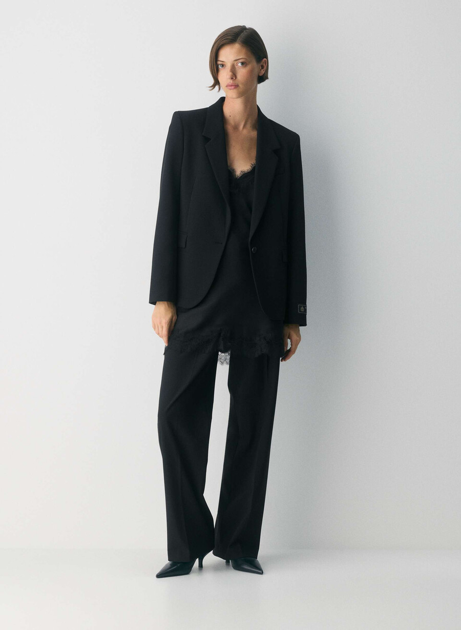 producer blazer – reessential black