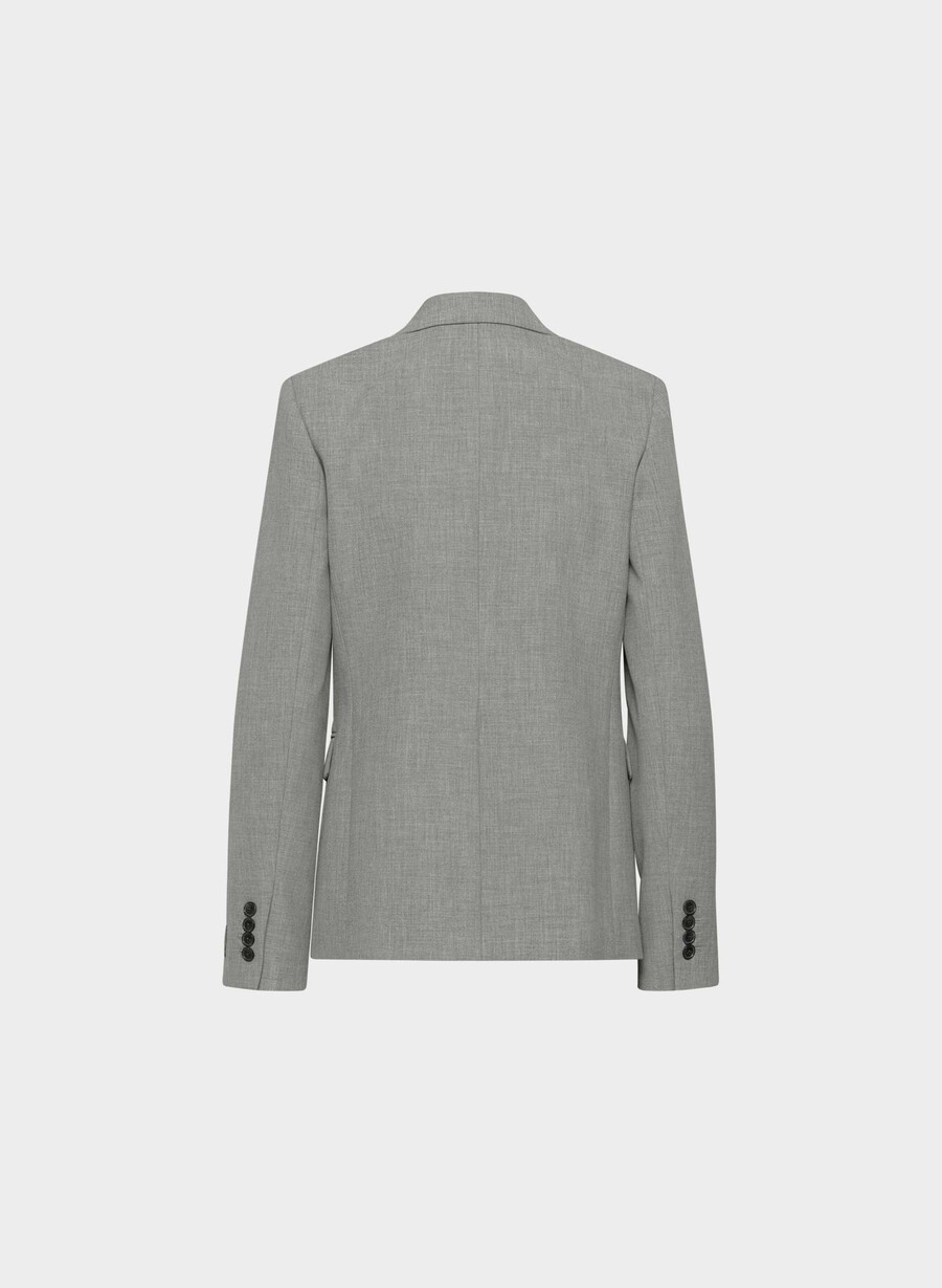 produzent blazer - reessential heather dark grey