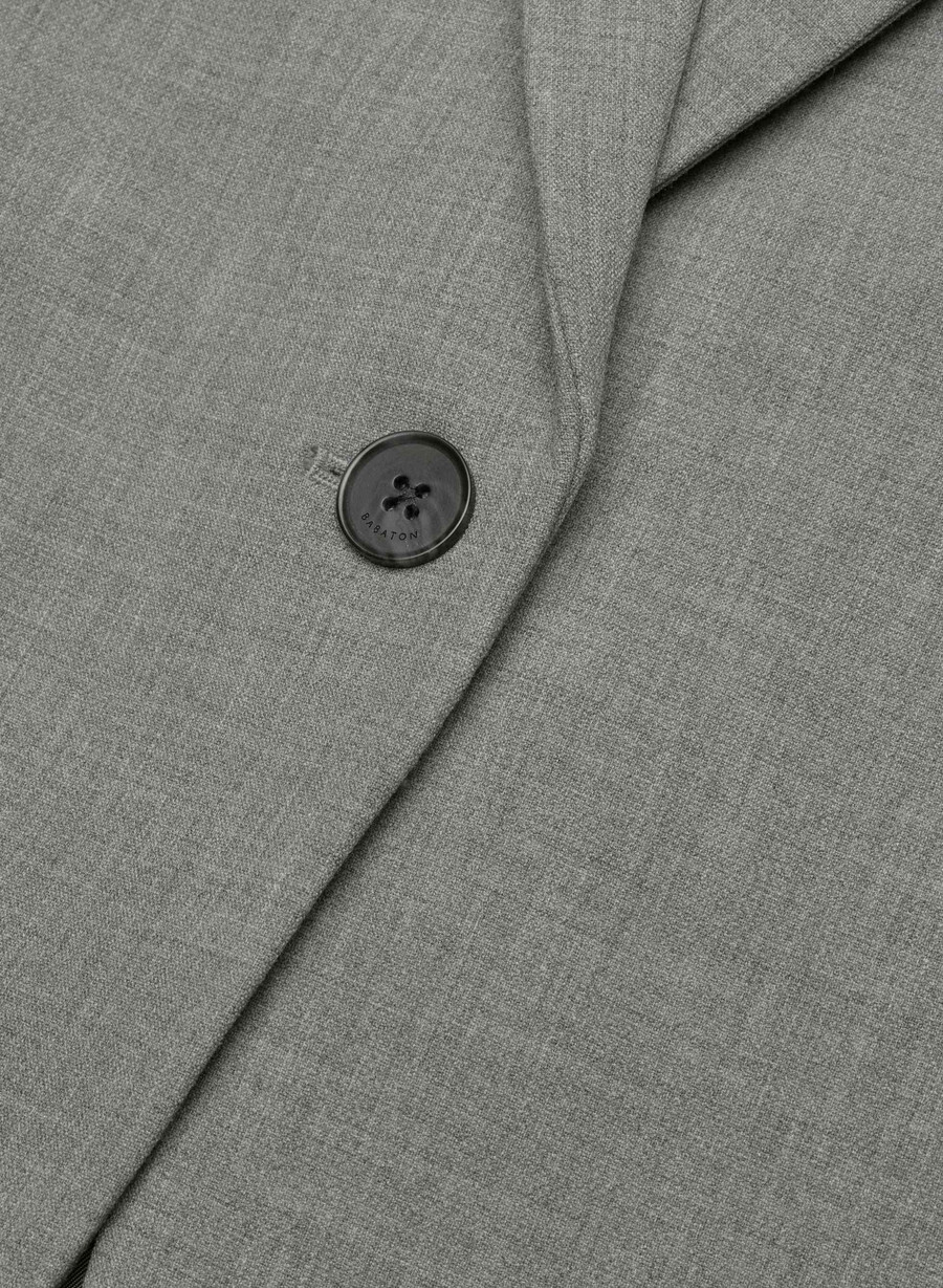 produzent blazer - reessential heather dark grey