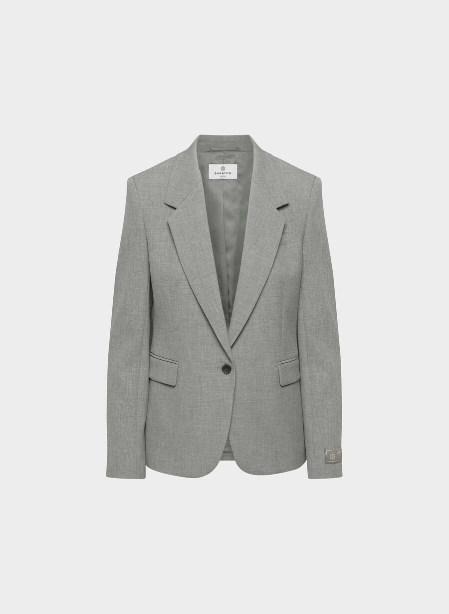 produzent blazer - reessential heather dark grey