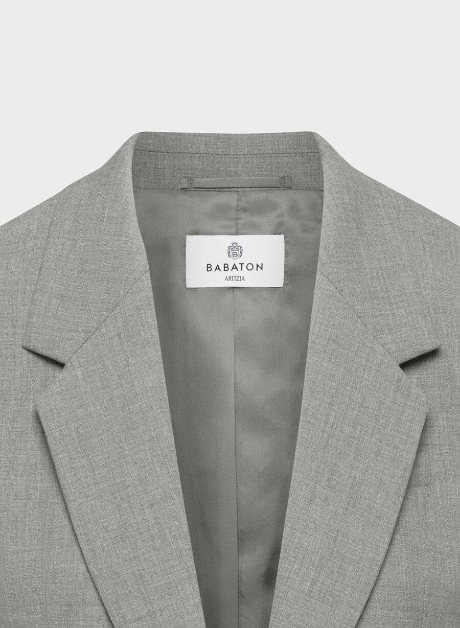 produzent blazer - reessential heather dark grey