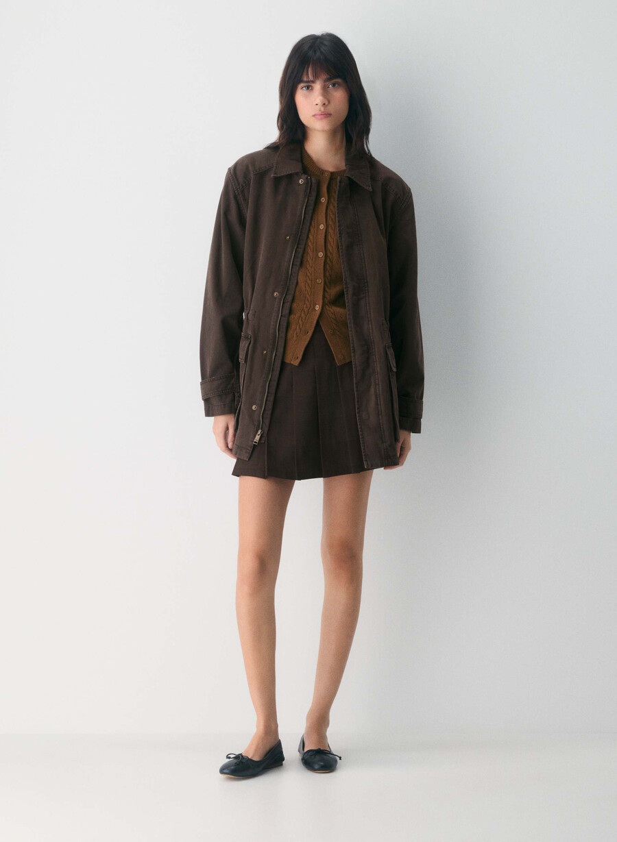 sweetspot cardigan schokoladenbraun