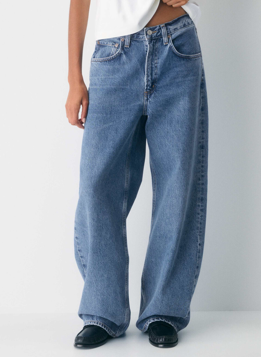 agolde low curve jeans myth