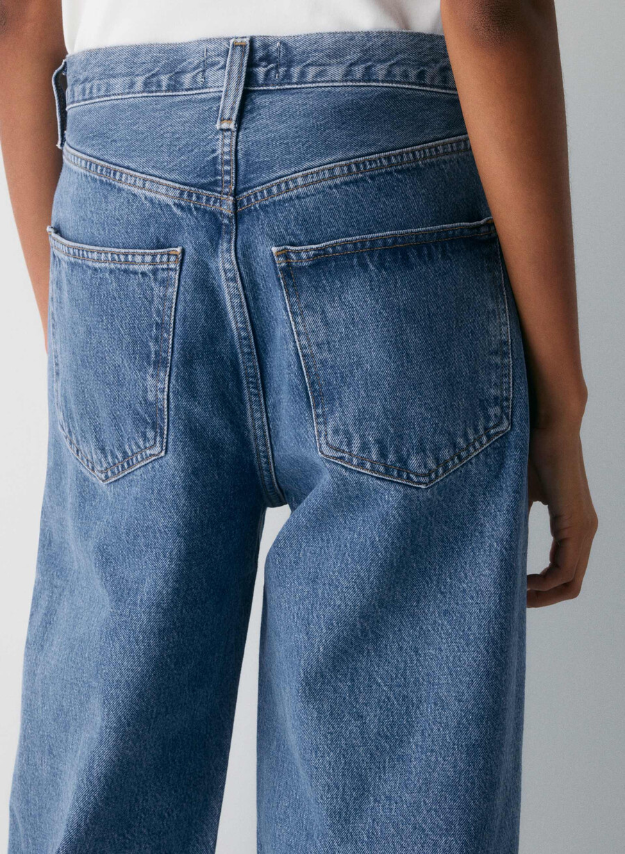 agolde low curve jeans myth