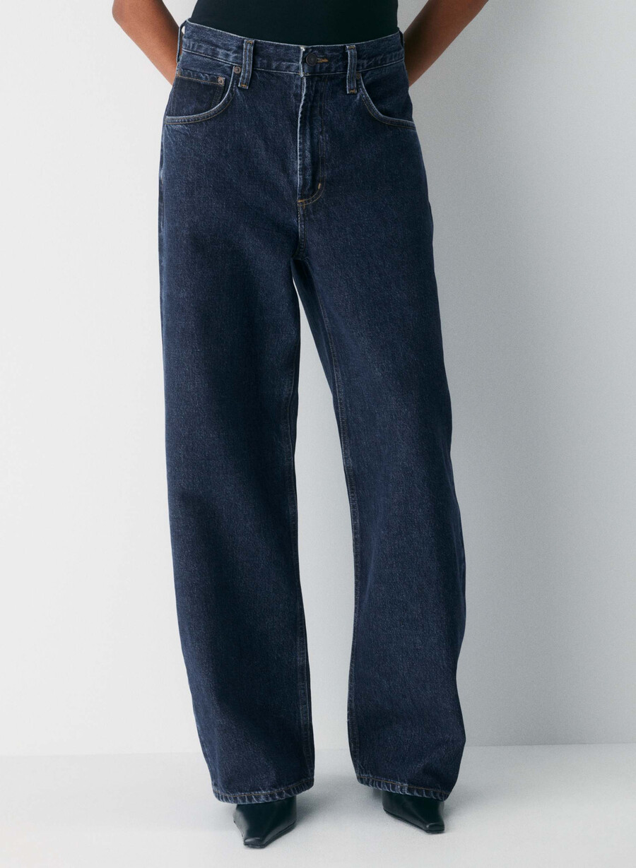 agolde low curve jeans pendulum