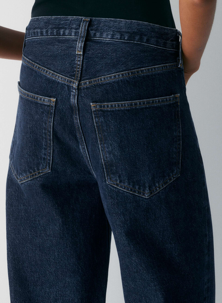 agolde low curve jeans pendulum