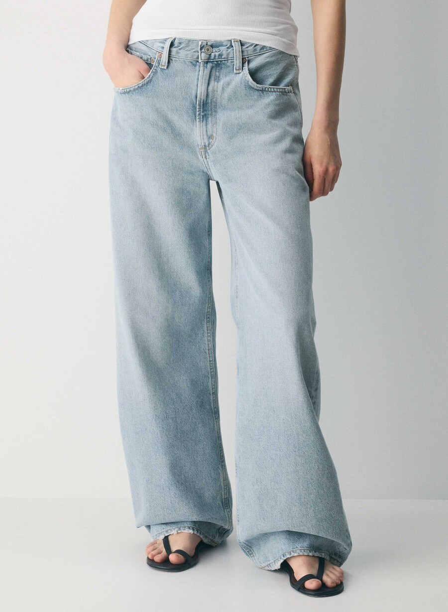 agolde low curve jeans force