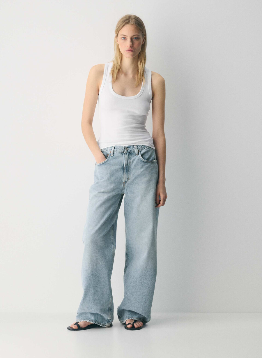 agolde low curve jeans force