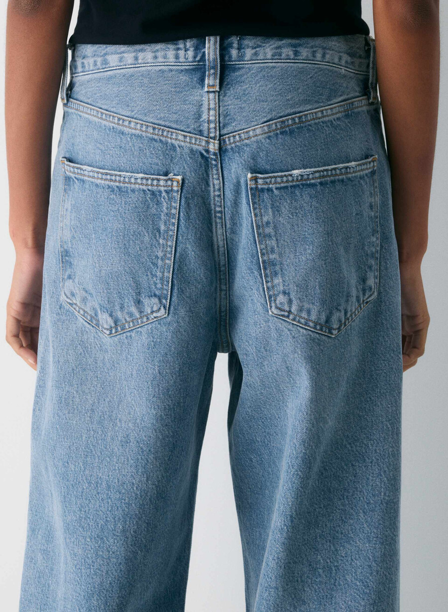agolde low curve jeans fairway