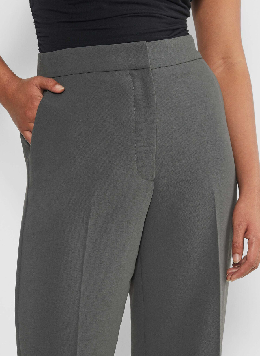 die limitless pant curve-fit - crepette kohlegrau