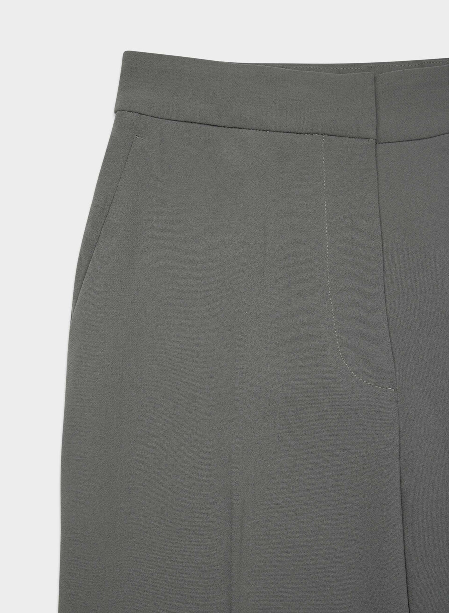 die limitless pant curve-fit - crepette kohlegrau