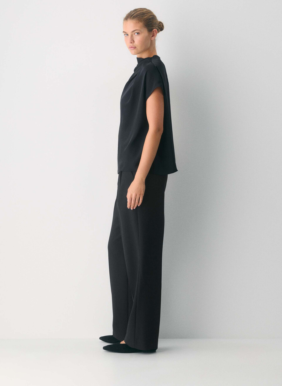 die effortless pant curve-fit - reessential heather black