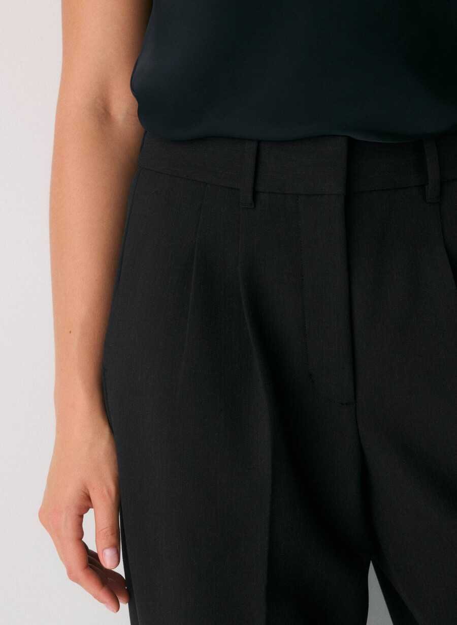 die effortless pant curve-fit - reessential heather black