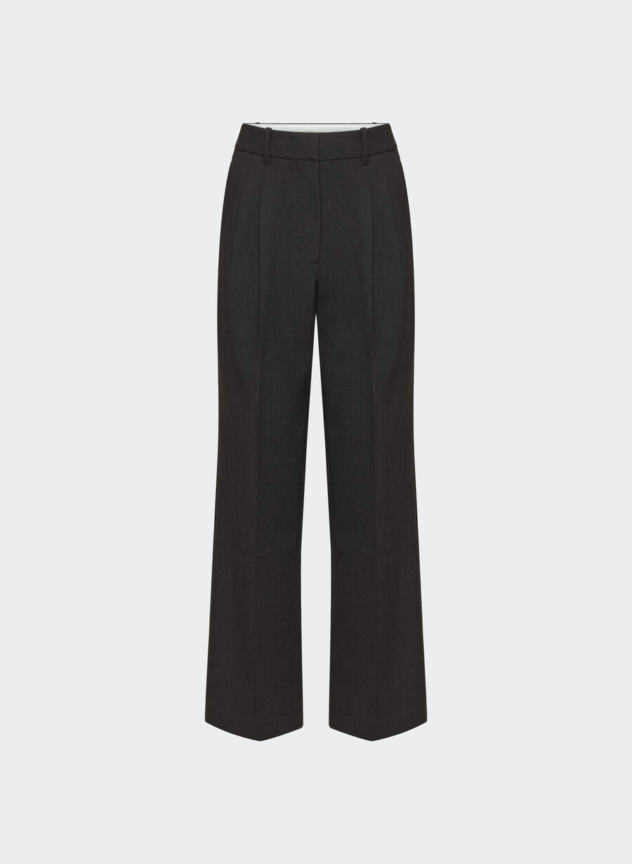 die effortless pant curve-fit - reessential heather black