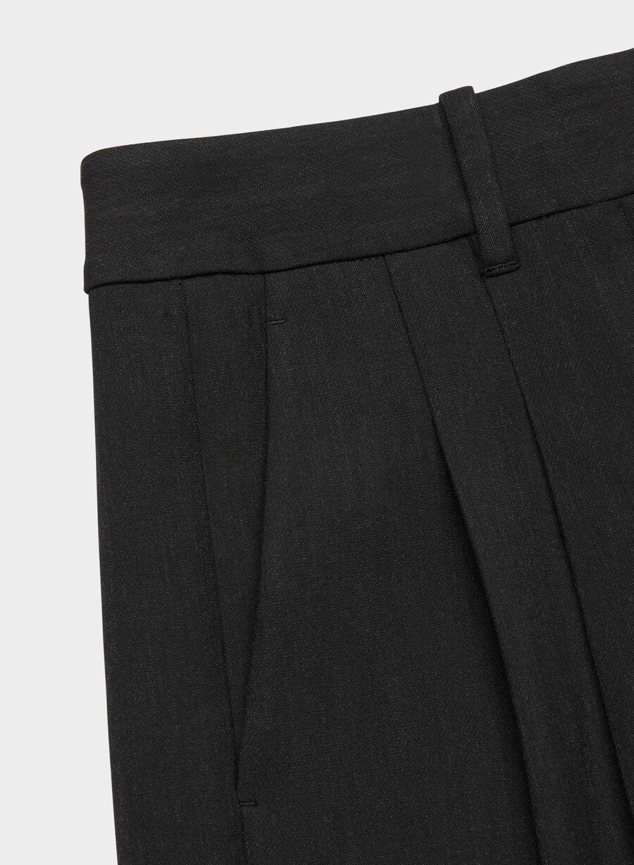 die effortless pant curve-fit - reessential heather black