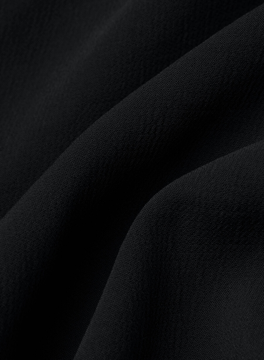 königlicher blazer – crepette schwarz