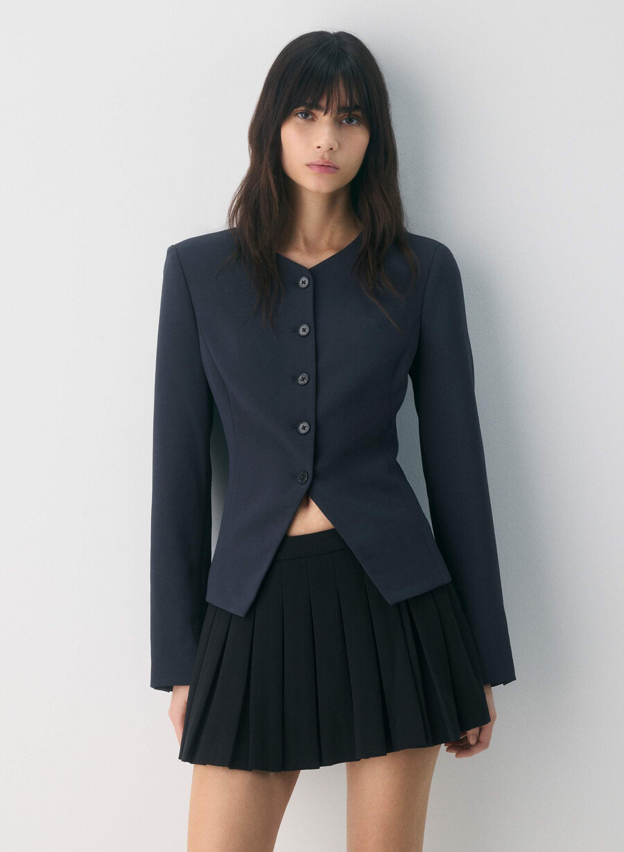regal blazer - crepette dunkelblau