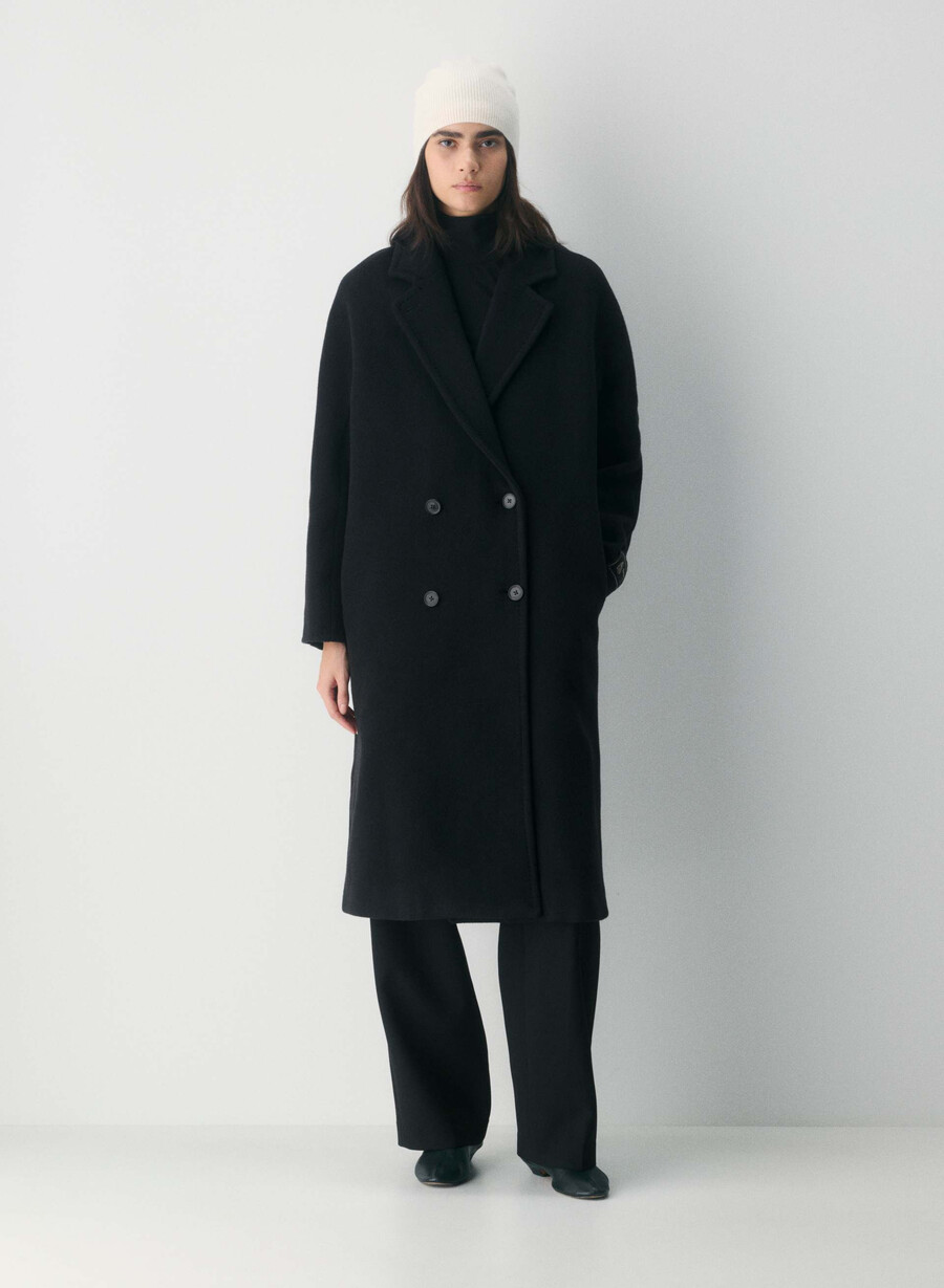 slouchy-mütze aus kaschmirrippen flüsterweiß