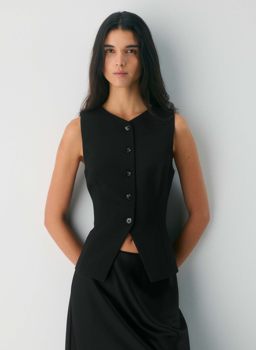regal weste – reessential schwarz
