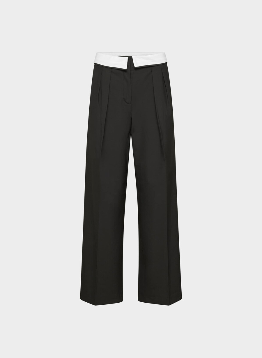 bürohose - reessential light schwarzcreme
