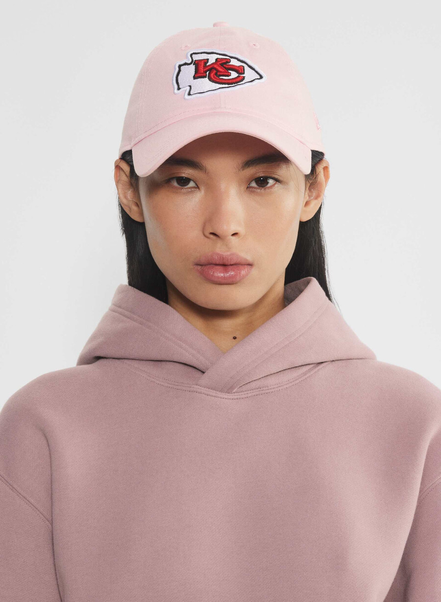 new era kansas city chiefs 9twenty hut mochi pinkmulti