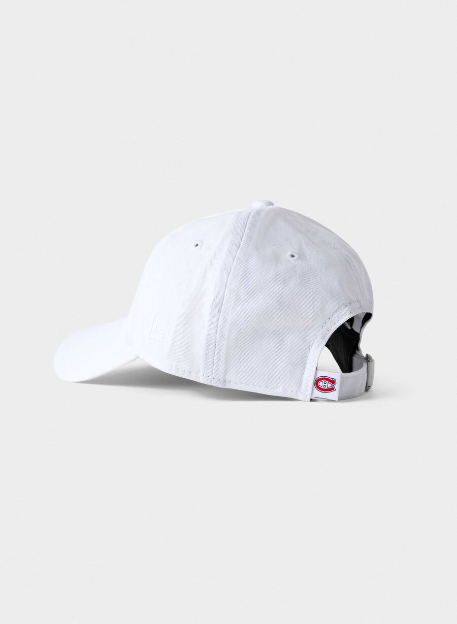 new era montreal canadiens 9twenty kappe gewaschenes weißmehrfarbig