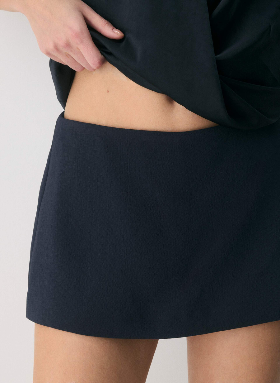 jewel skort - crepette dunkelblau