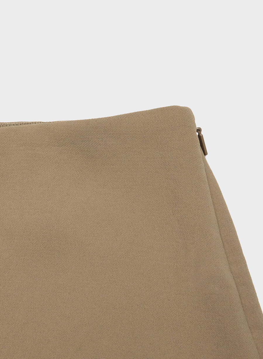 juwelen-skort – crepette folio braun