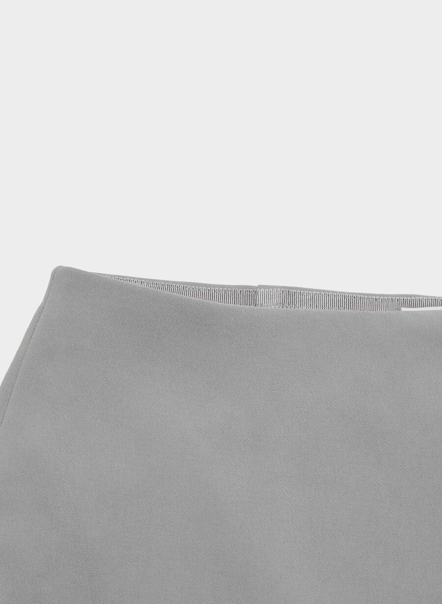 jewel skort - crepette riverstone grey