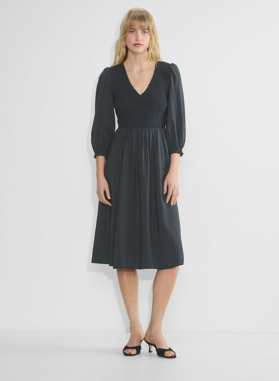 hart dress dunkel nacht marineblau