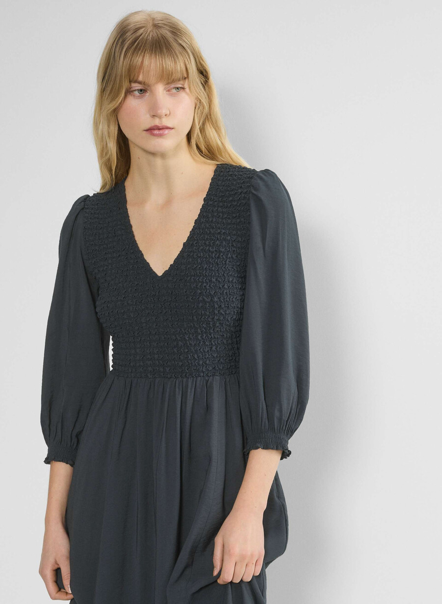hart dress dunkel nacht marineblau
