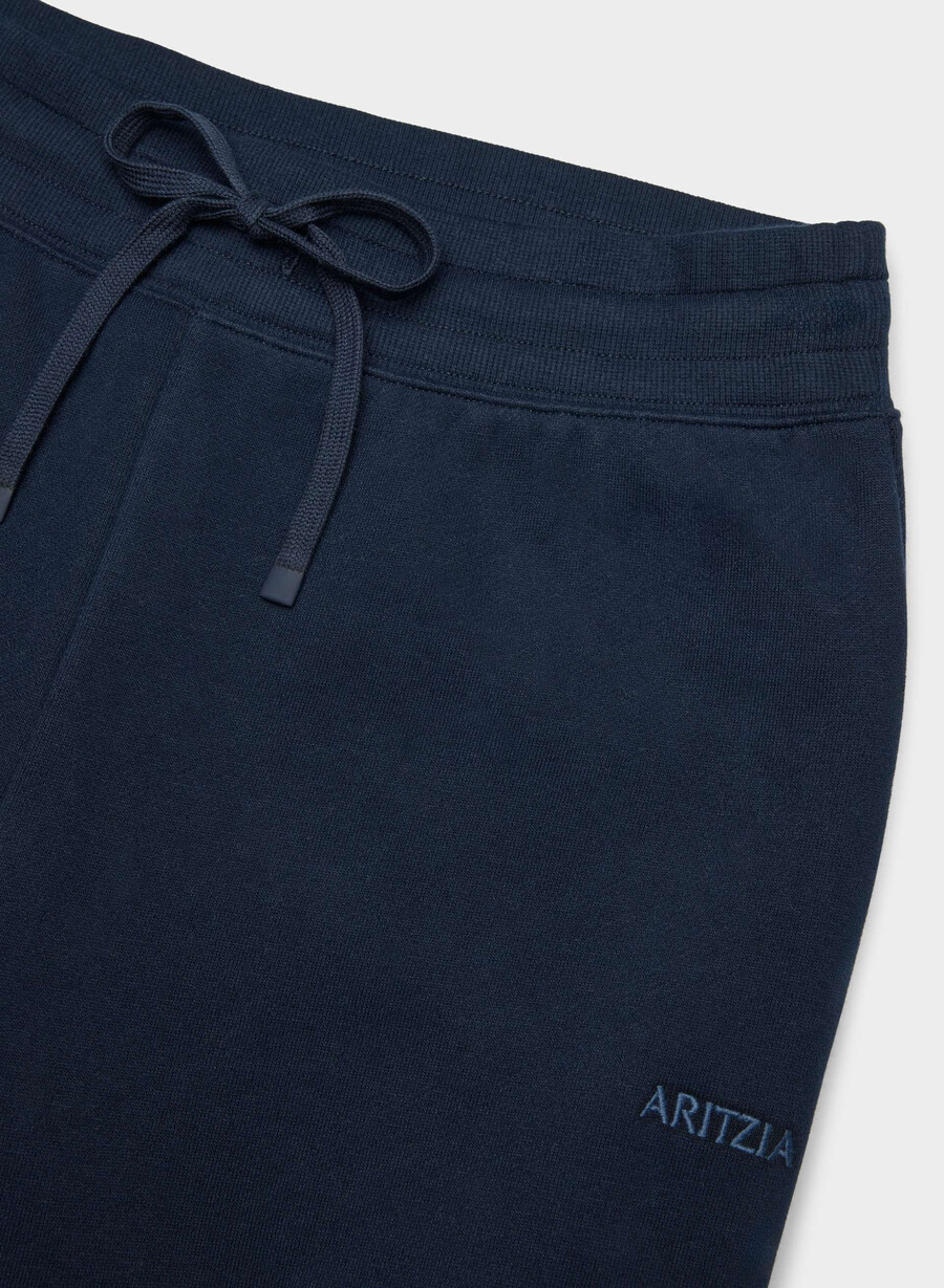gemütliche sweatfleece-jogginghose mit perfektem bund admiral