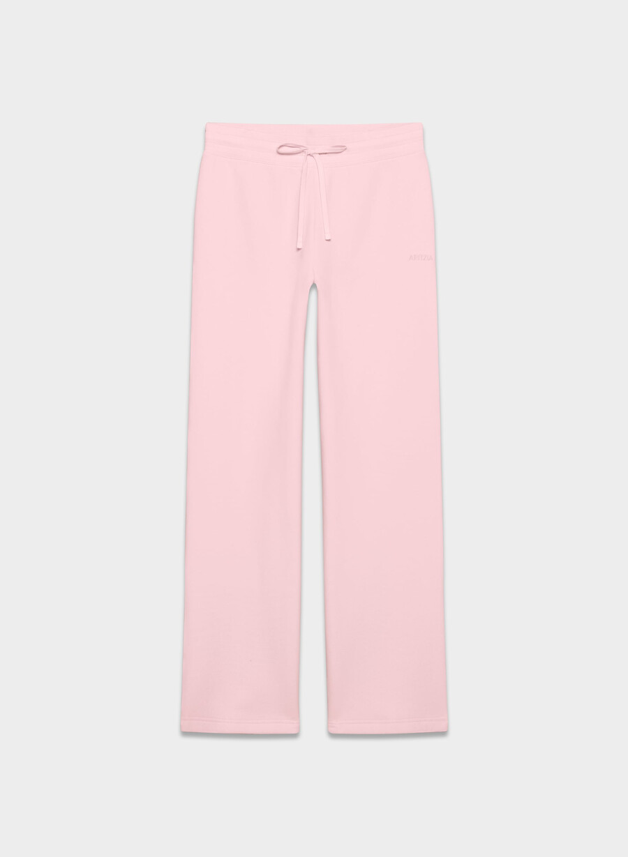 kuschelige sweatfleece-jogginghose mit perfektem bund villa pink
