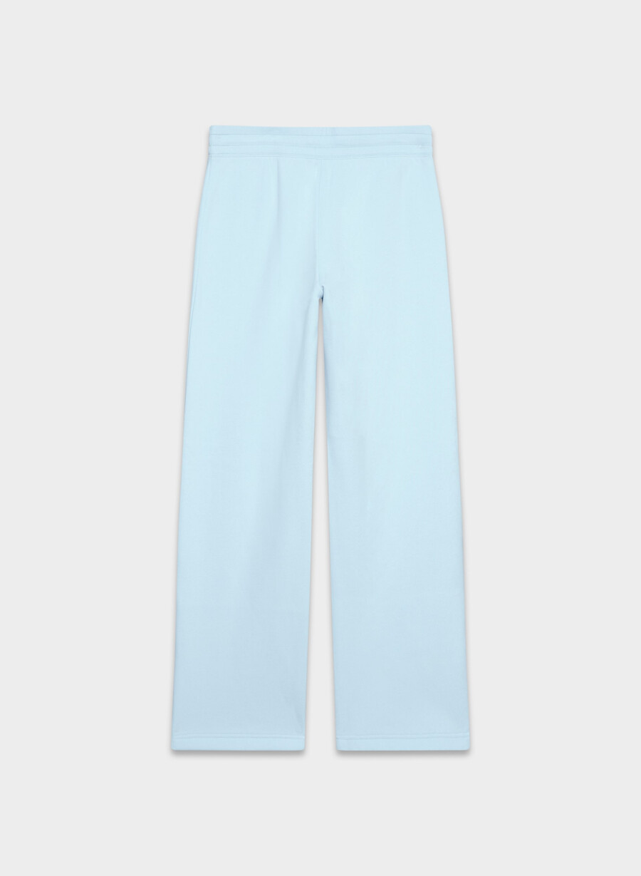 gemütliche sweatfleece-jogginghose mit perfektem bund villa blau
