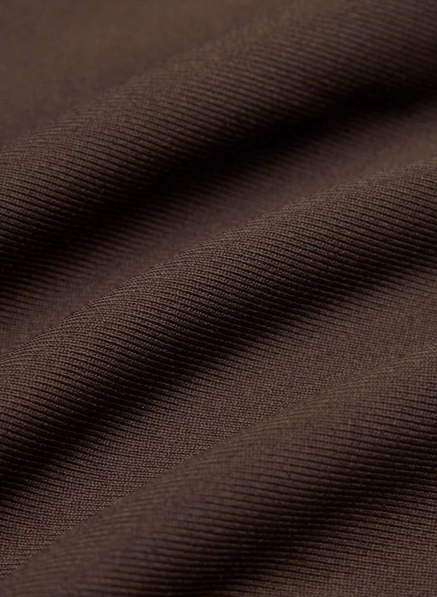 original contour ravish kleid reiches mochabraun
