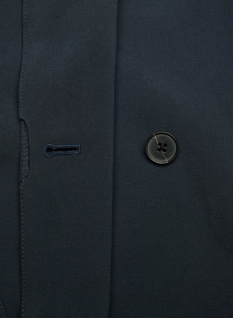 postage trenchcoat - sway crêpe dunkelblau
