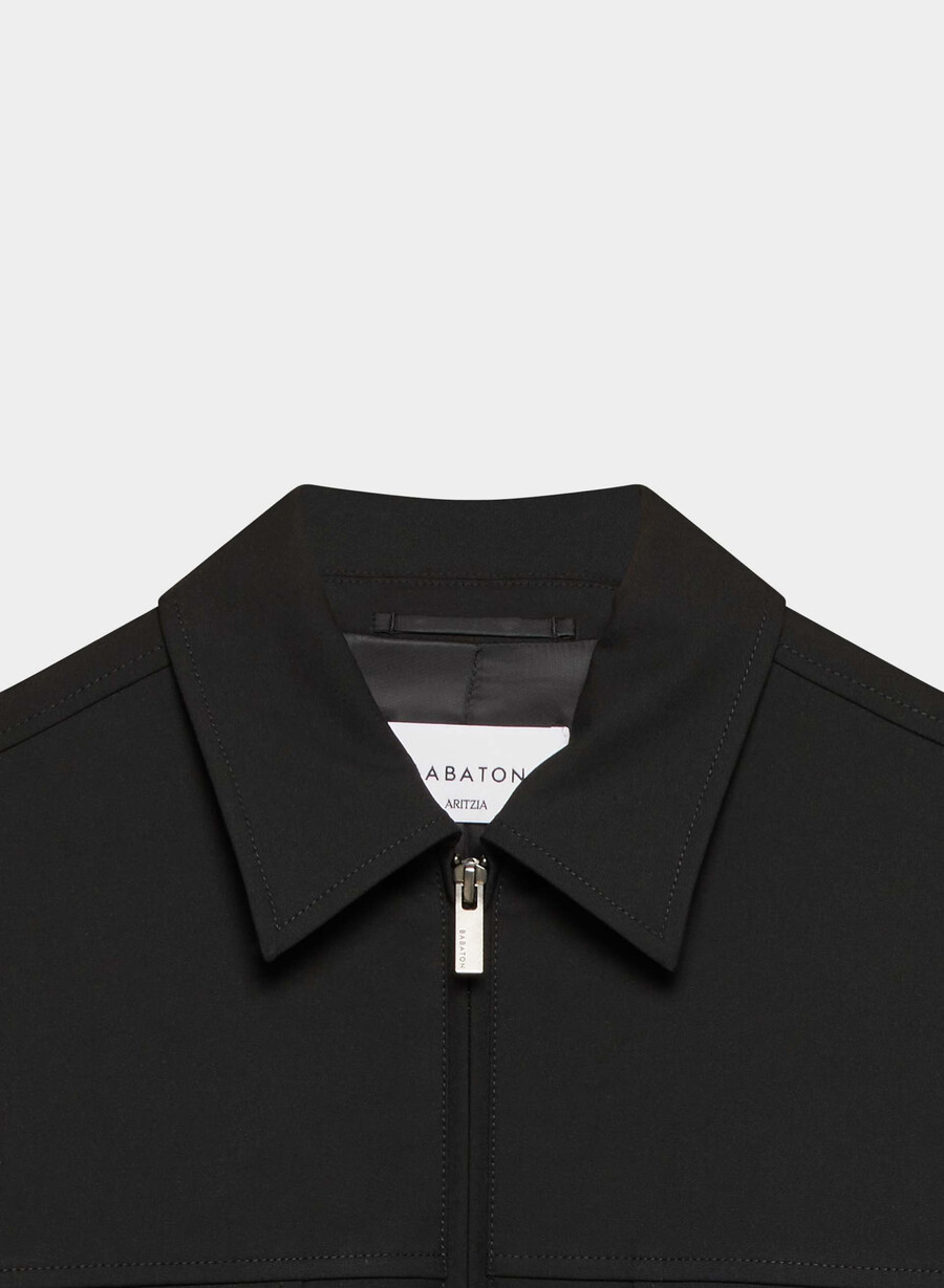telegraph bomber - reessential light black