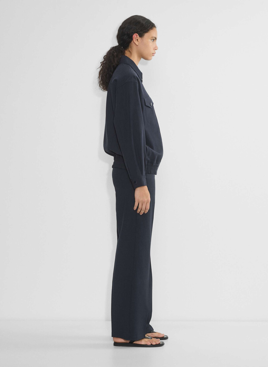 telegraph bomber - reessential light dark night navy