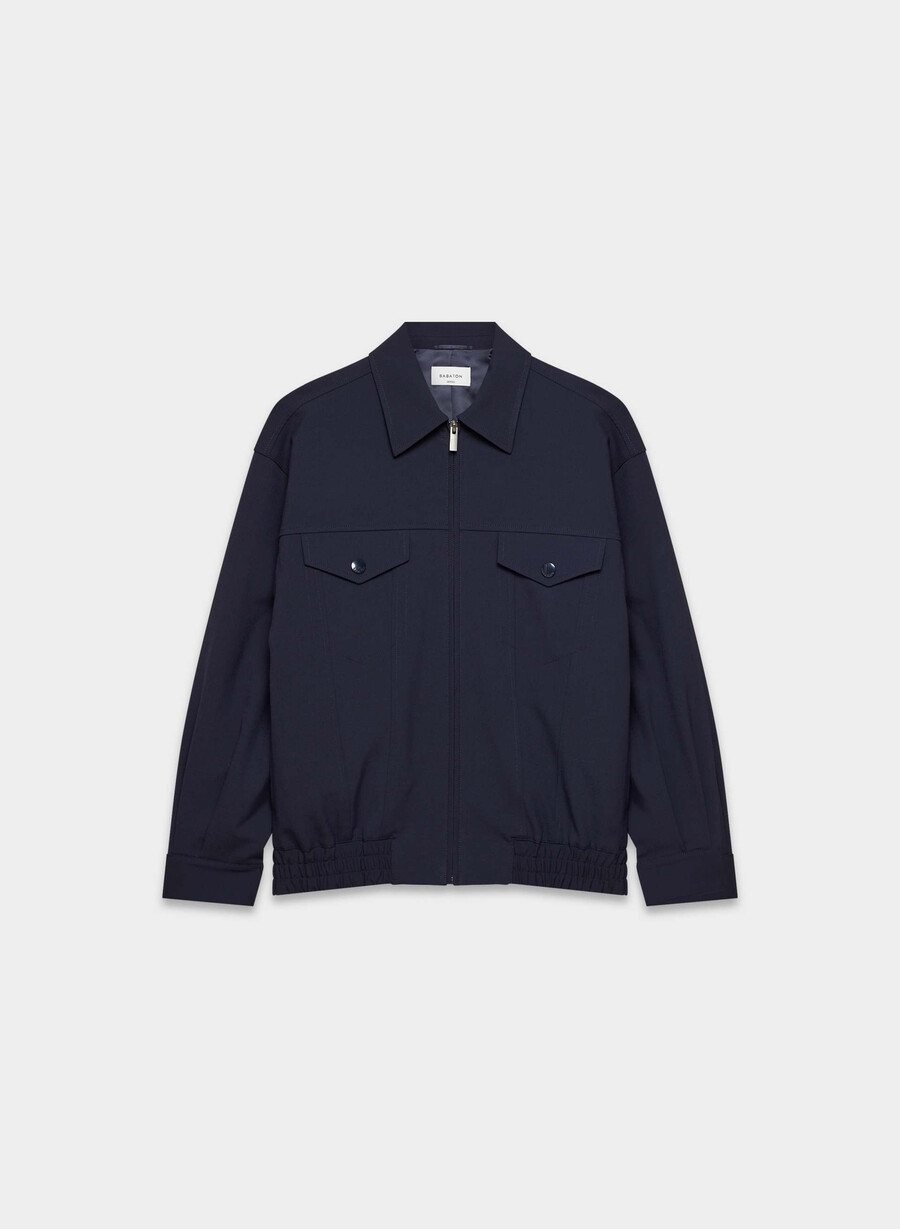 telegraph bomber - reessential light dark night navy