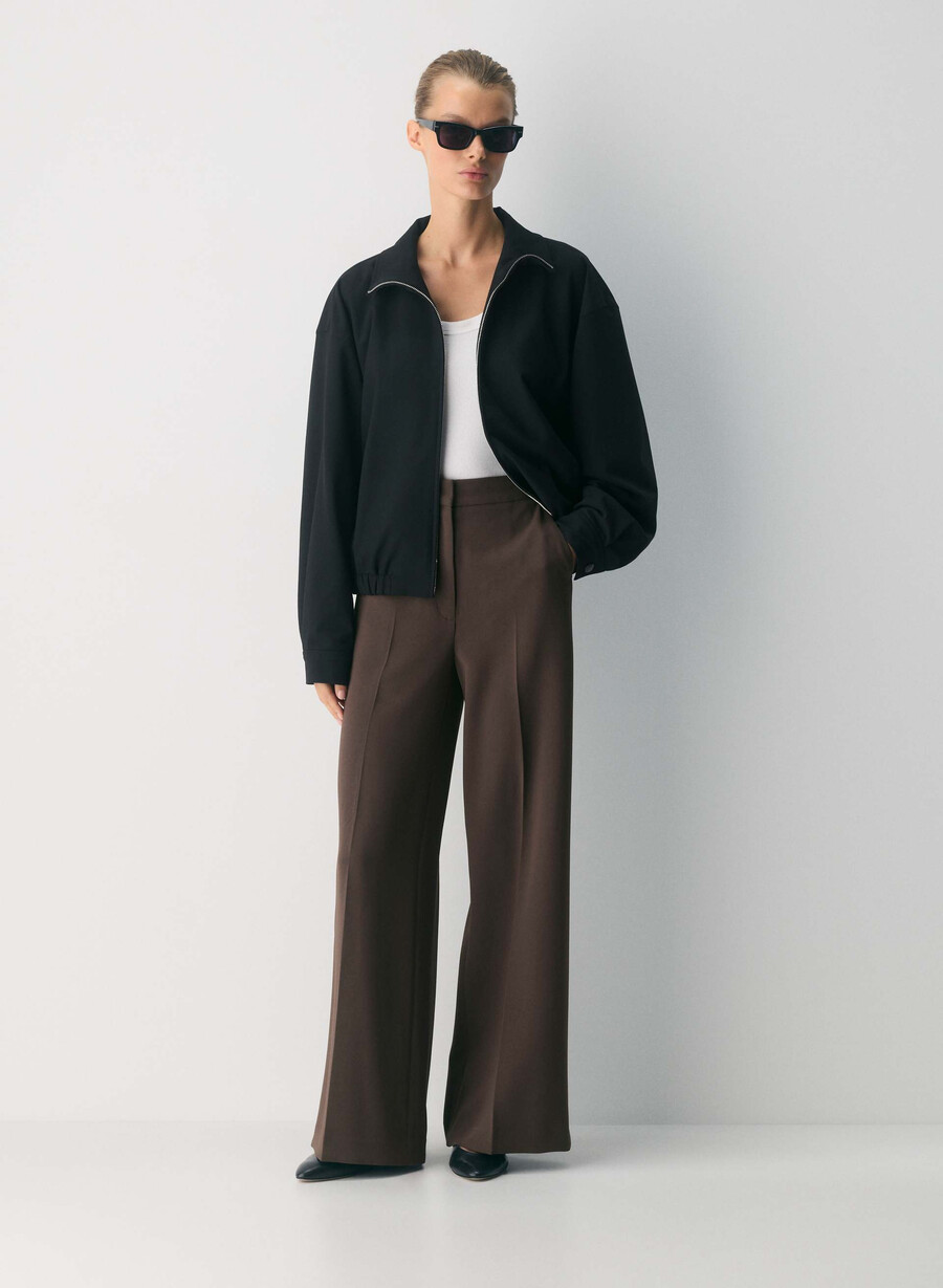 leeway hose - sway crepe rich mocha brown
