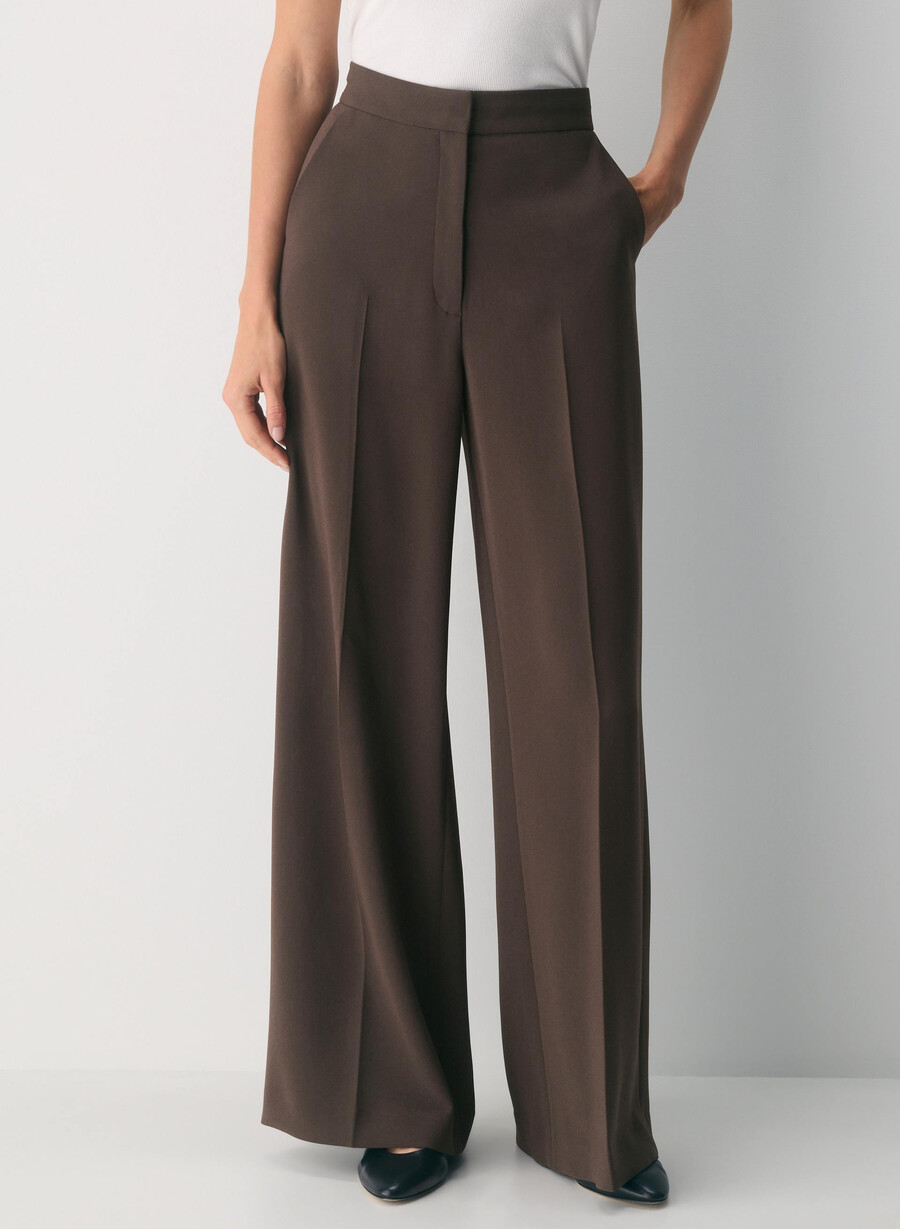 leeway hose - sway crepe rich mocha brown