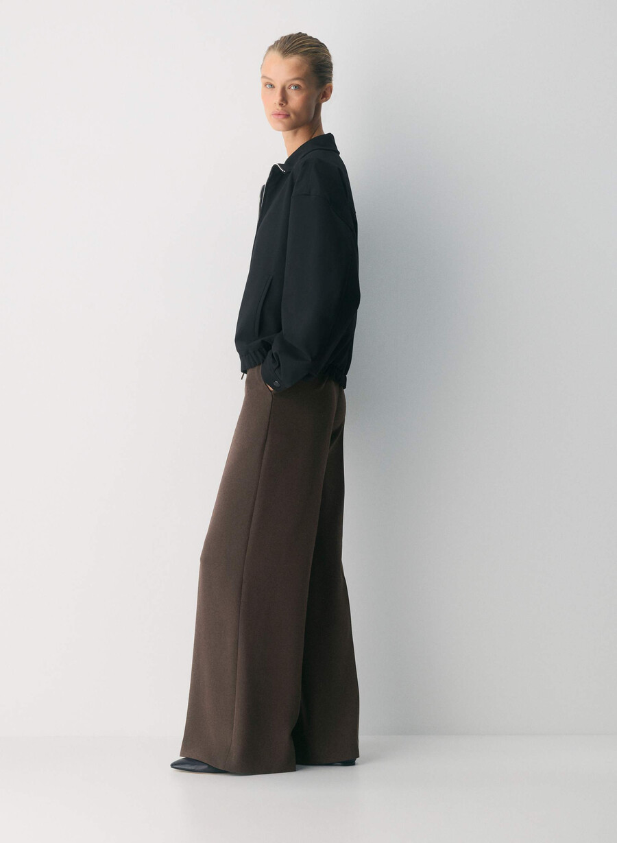 leeway hose - sway crepe rich mocha brown