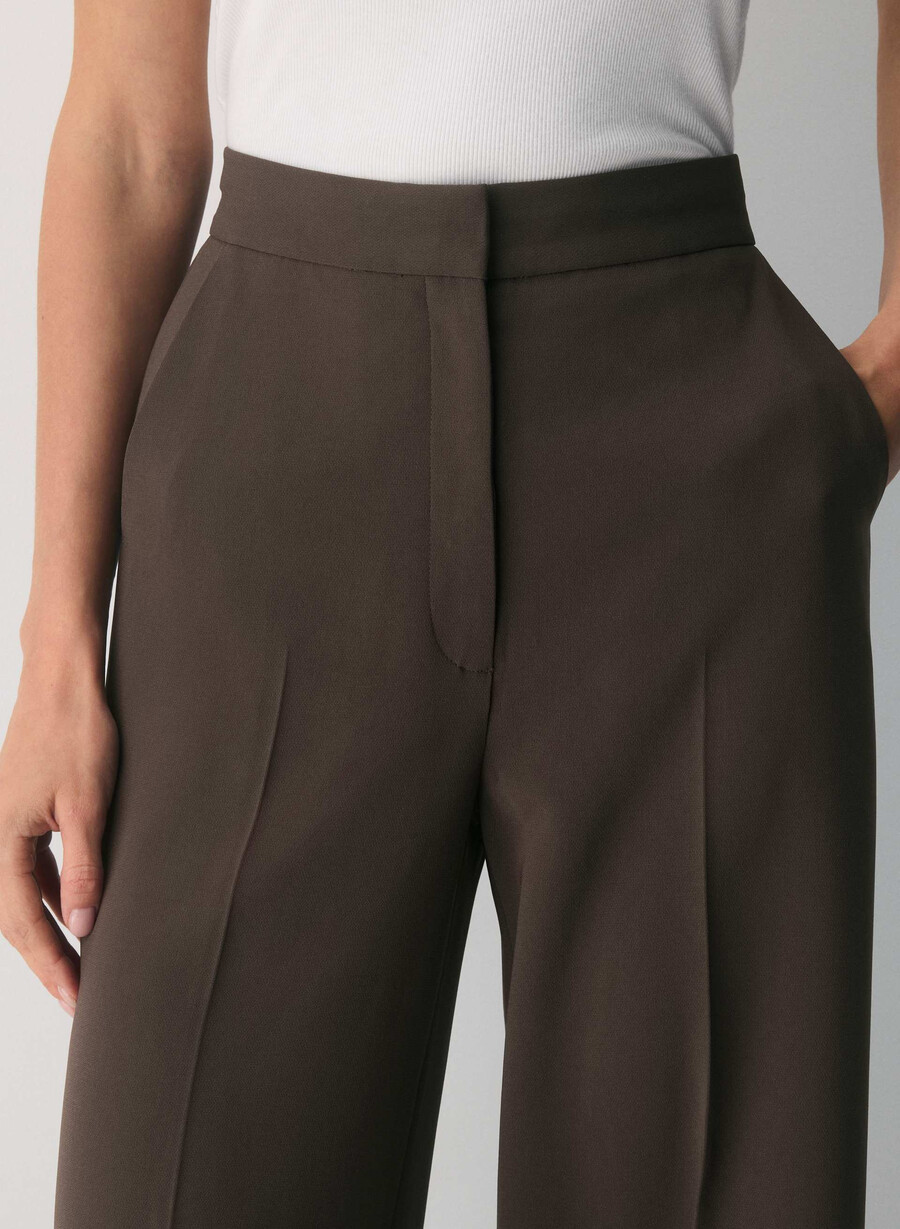 leeway hose - sway crepe rich mocha brown