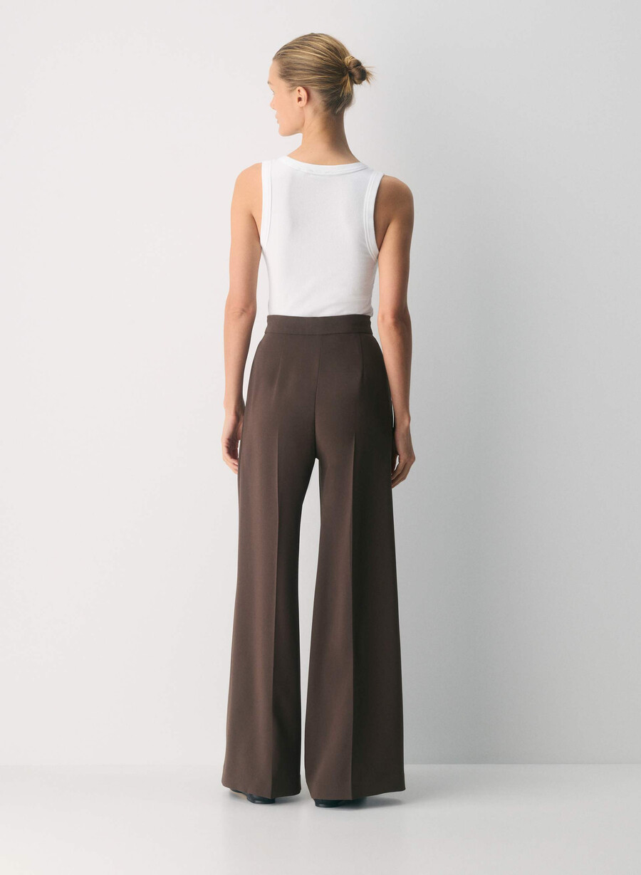 leeway hose - sway crepe rich mocha brown
