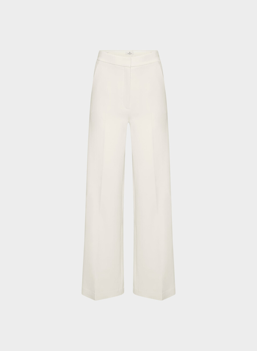 leeway hose - sway crêpe vintage weiss