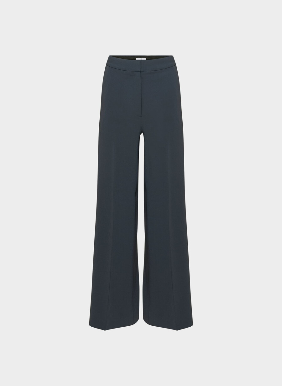 leeway hose - sway crêpe dunkelblau