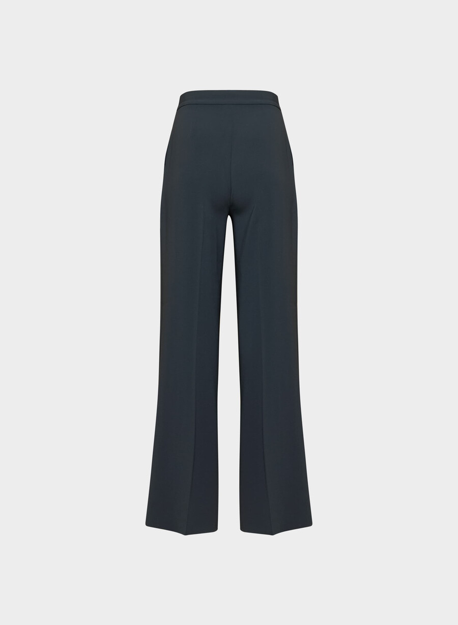 leeway hose - sway crêpe dunkelblau